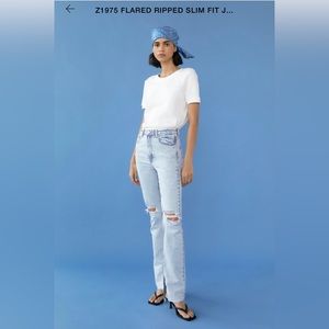 **NWT*** Zara ripped jeans